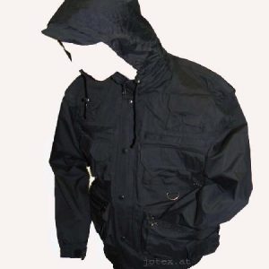 Waterproof Jacket, schwarz;