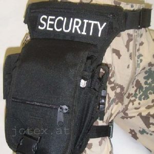 Hip Bag, SECURITY , schwarz, Bein- und Grtelbefestigung