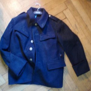 schweizer Uniformjacke wolle, blau