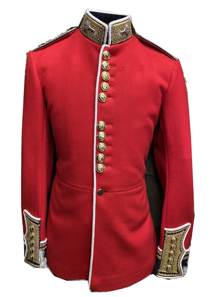 Britische Armee Schottische Garde zeremonielle Uniform Jacke, rot