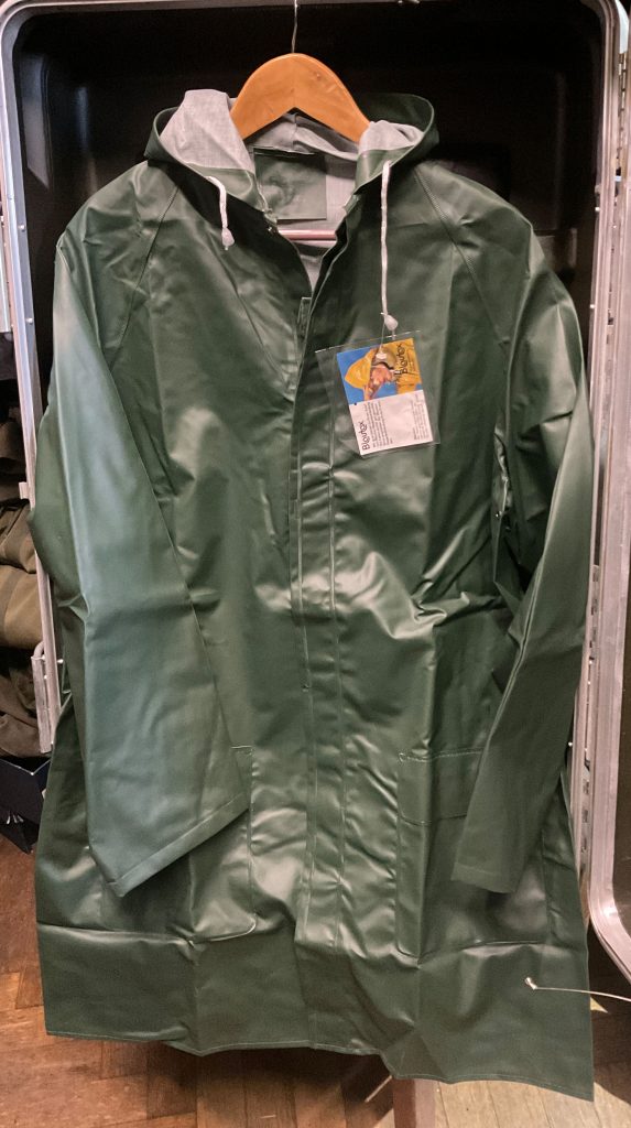 Regenparka (Regenmantel) Blautex, grünn