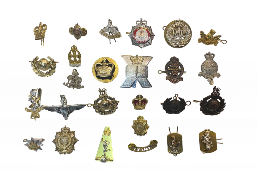 Verschiedene Pins
