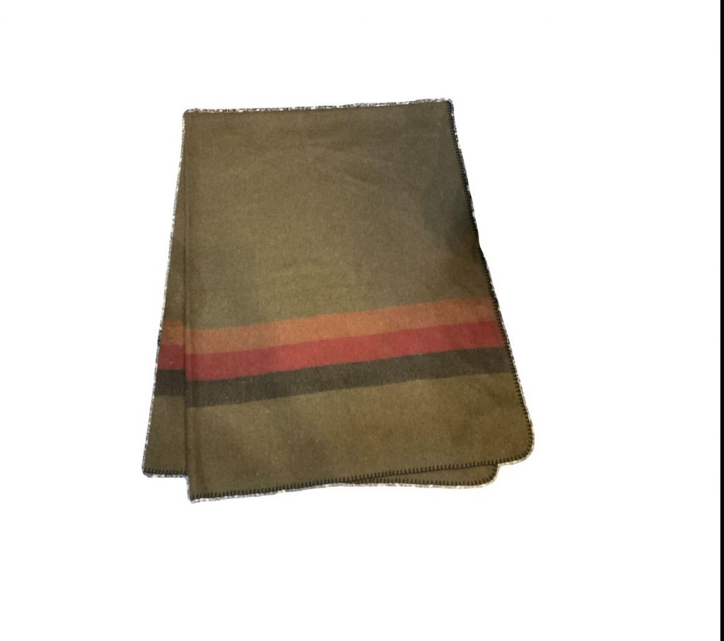 BW Decke, oliv, original Bundeswehr