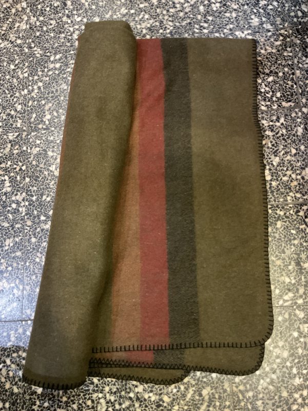 BW Decke, oliv, original Bundeswehr – Bild 4